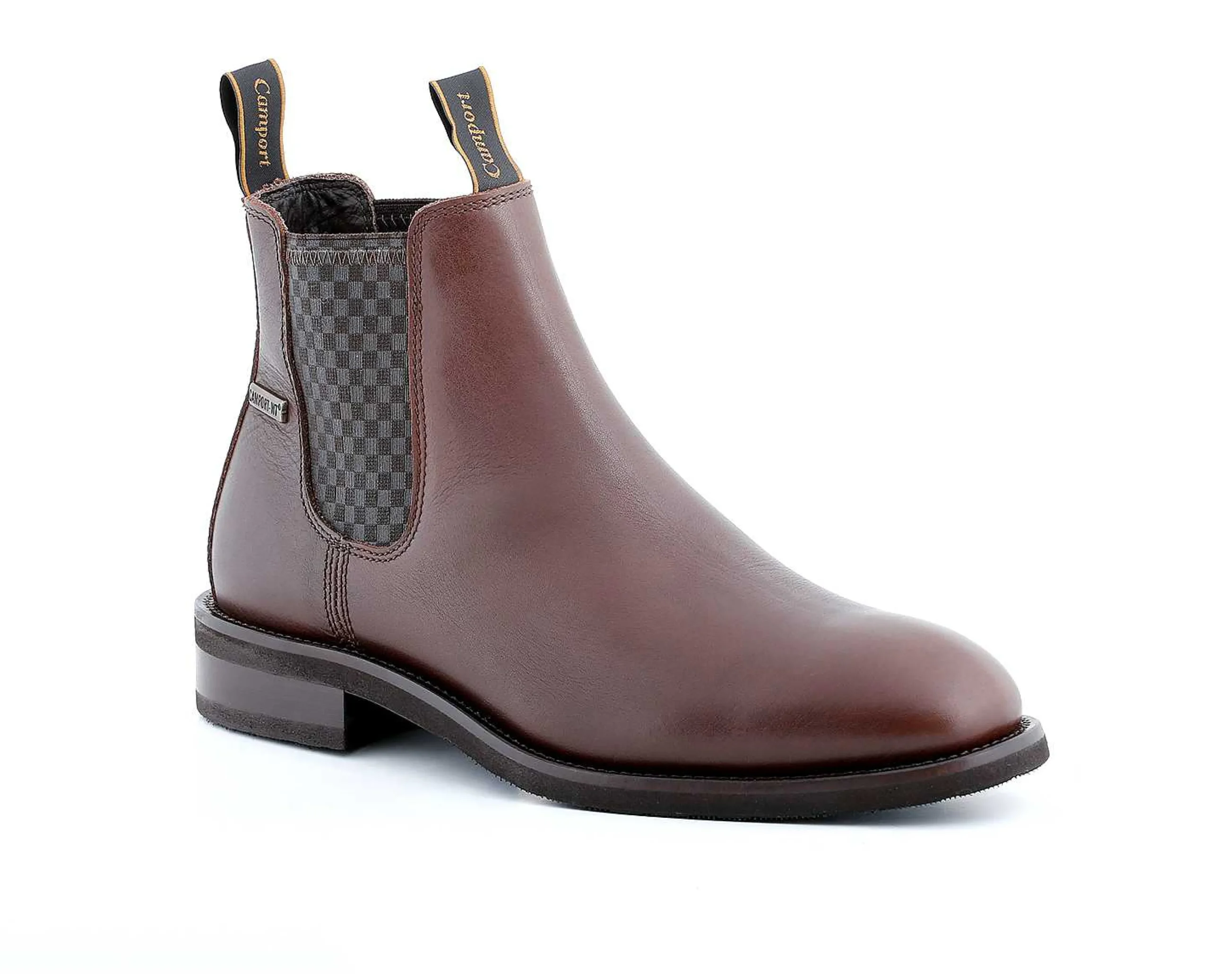 Botas Chelsea^Camport Bota Chelsea Fashion Light Castanho