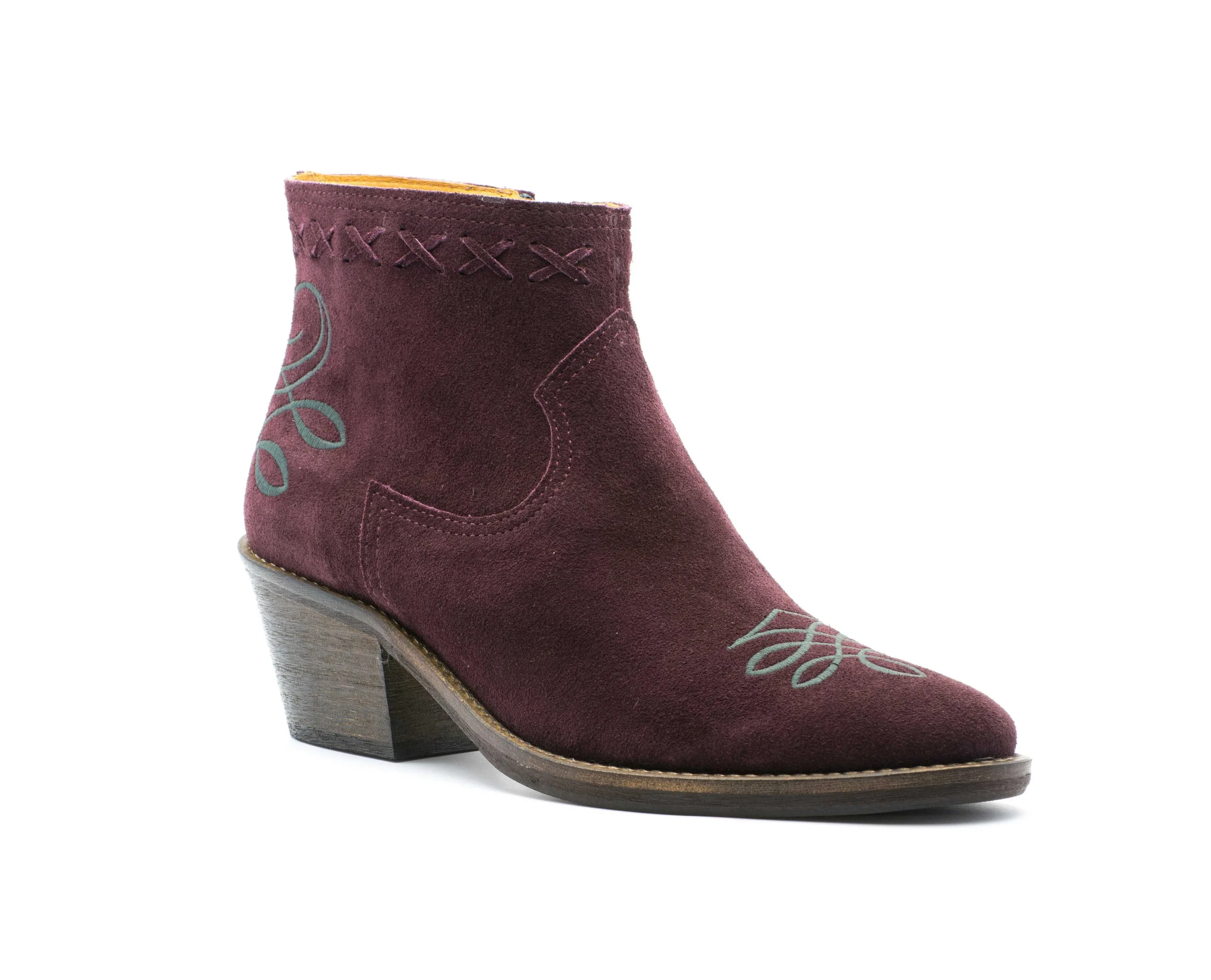 Botas De Salto Alto^Camport Bota Texas Girl Bordeaux