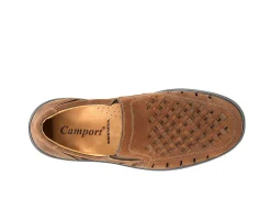 Mocassins^Camport Mocassin Air System Castanho-Claro