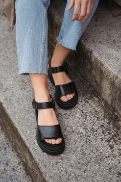 Sandálias^Camport Sandalia Chloe Preto