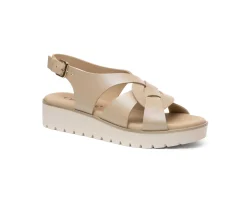 Sandálias^Camport Sandalia Hemera Bege
