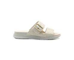 Sandálias^Camport Sandálias Helena Bege