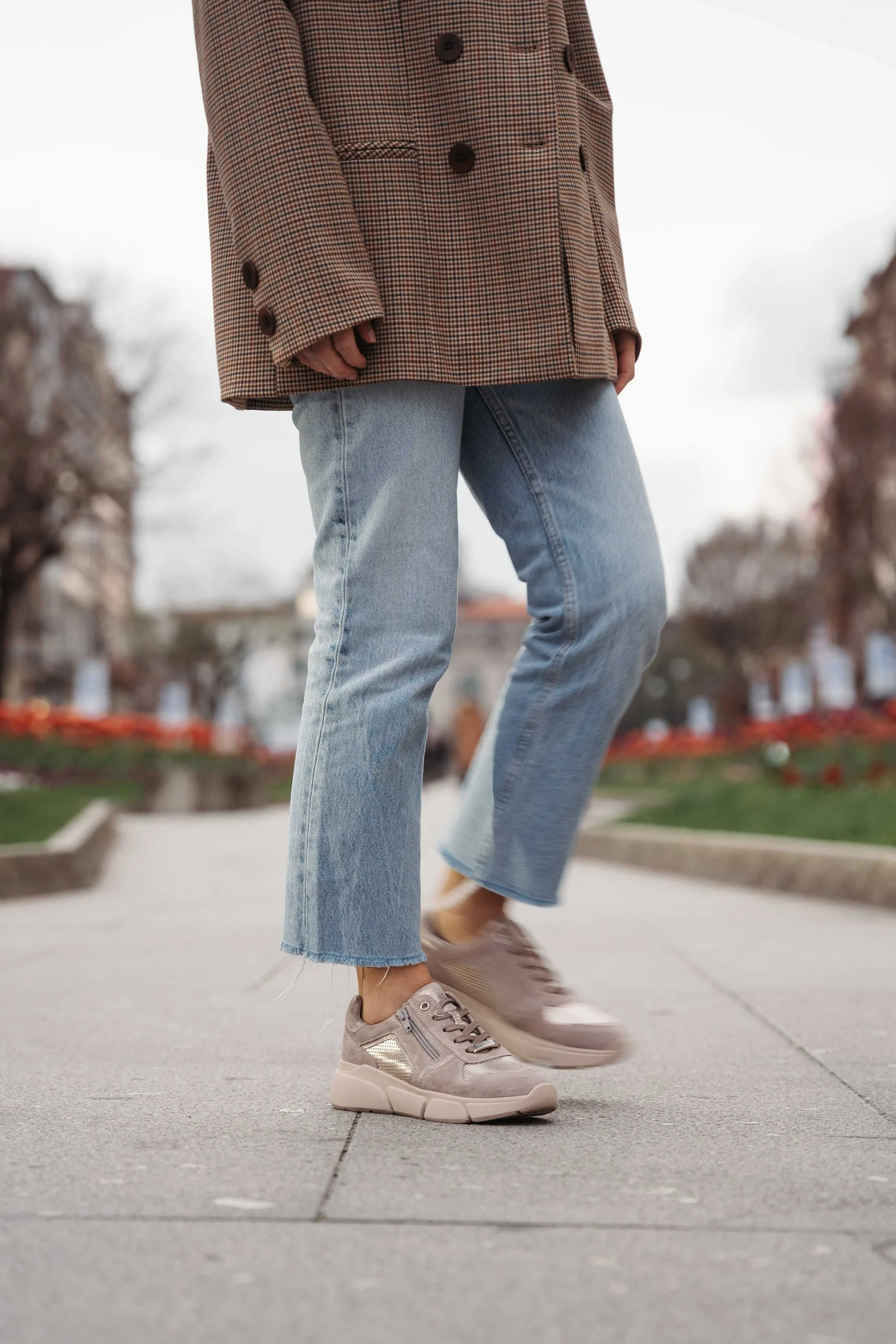 Sapatilhas^Camport Sapatilha Penha Zipper Rosa