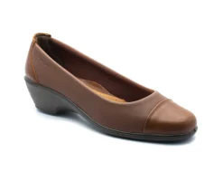 Sapatos^Camport Sapato Dress Code Stretch Castanho