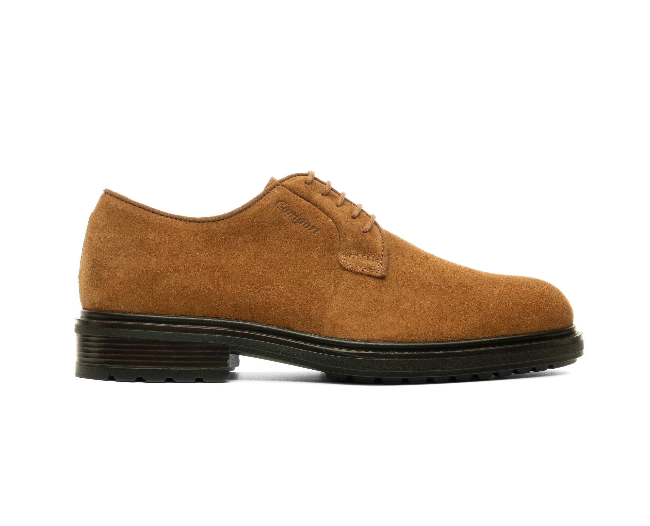 Sapatos^Camport Sapato Fashion Light Suede Castanho