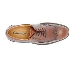 Sapatos^Camport Sapato New Nobleman Castanho Selim