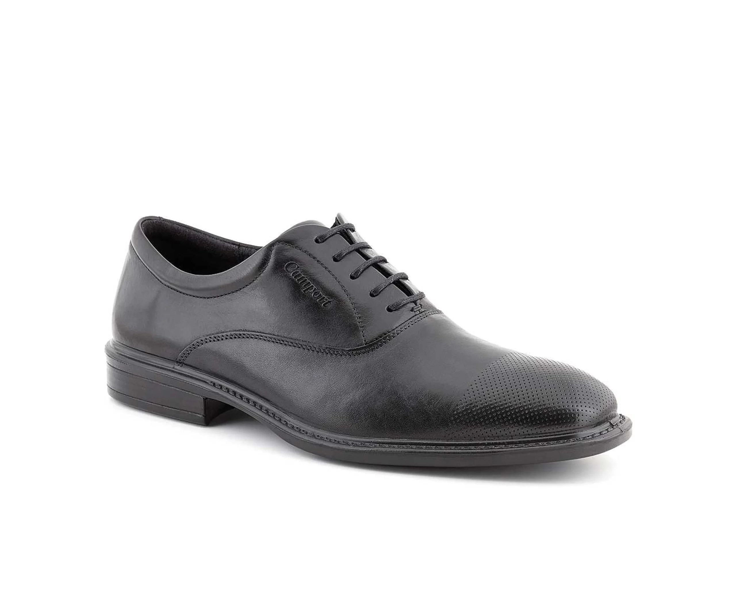 Sapatos^Camport Sapato New Nobleman Preto Midnight
