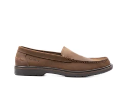 Mocassins^Camport Sapato Pu Boat Castanho