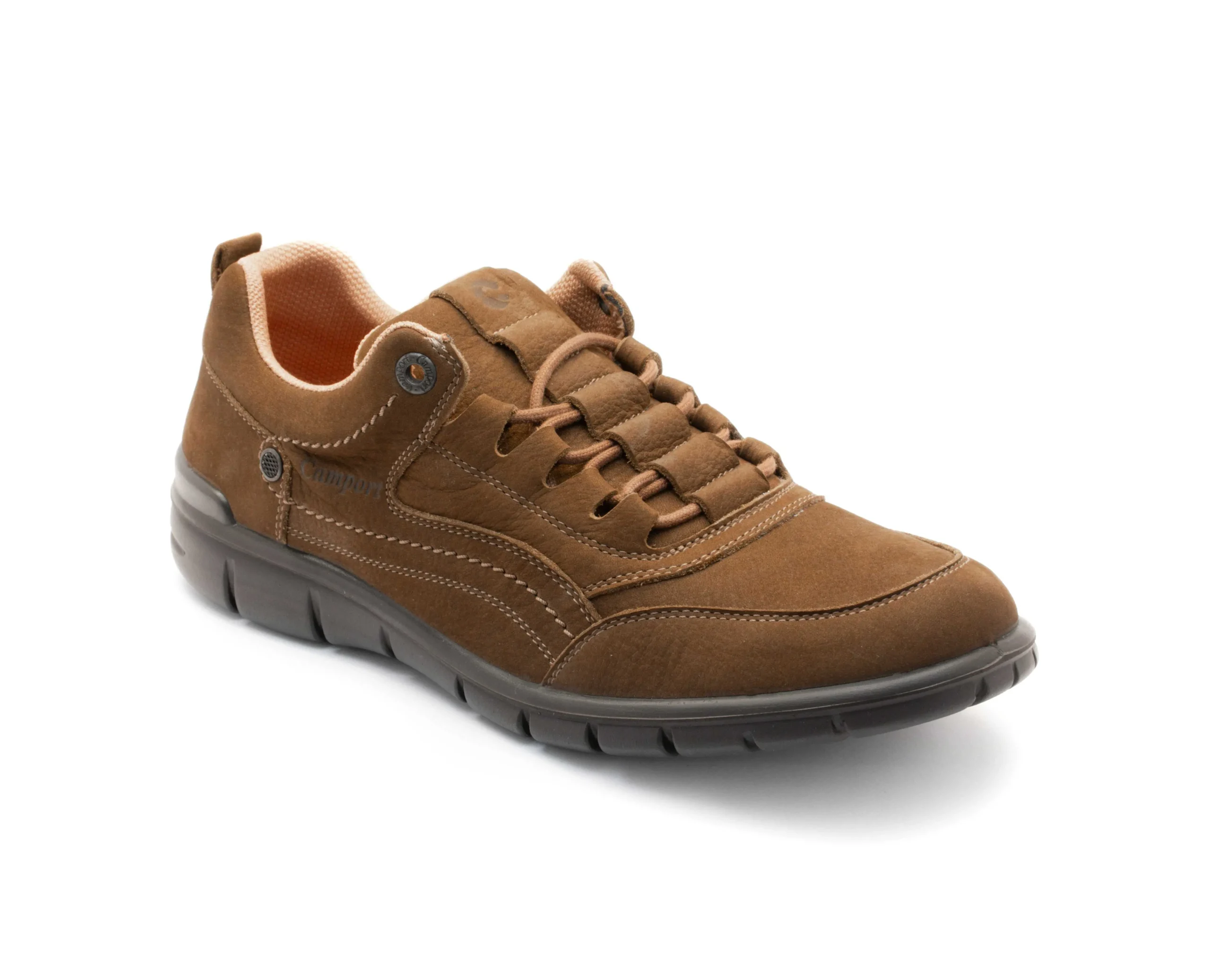 Sapatos^Camport Sapato Walking Castanho