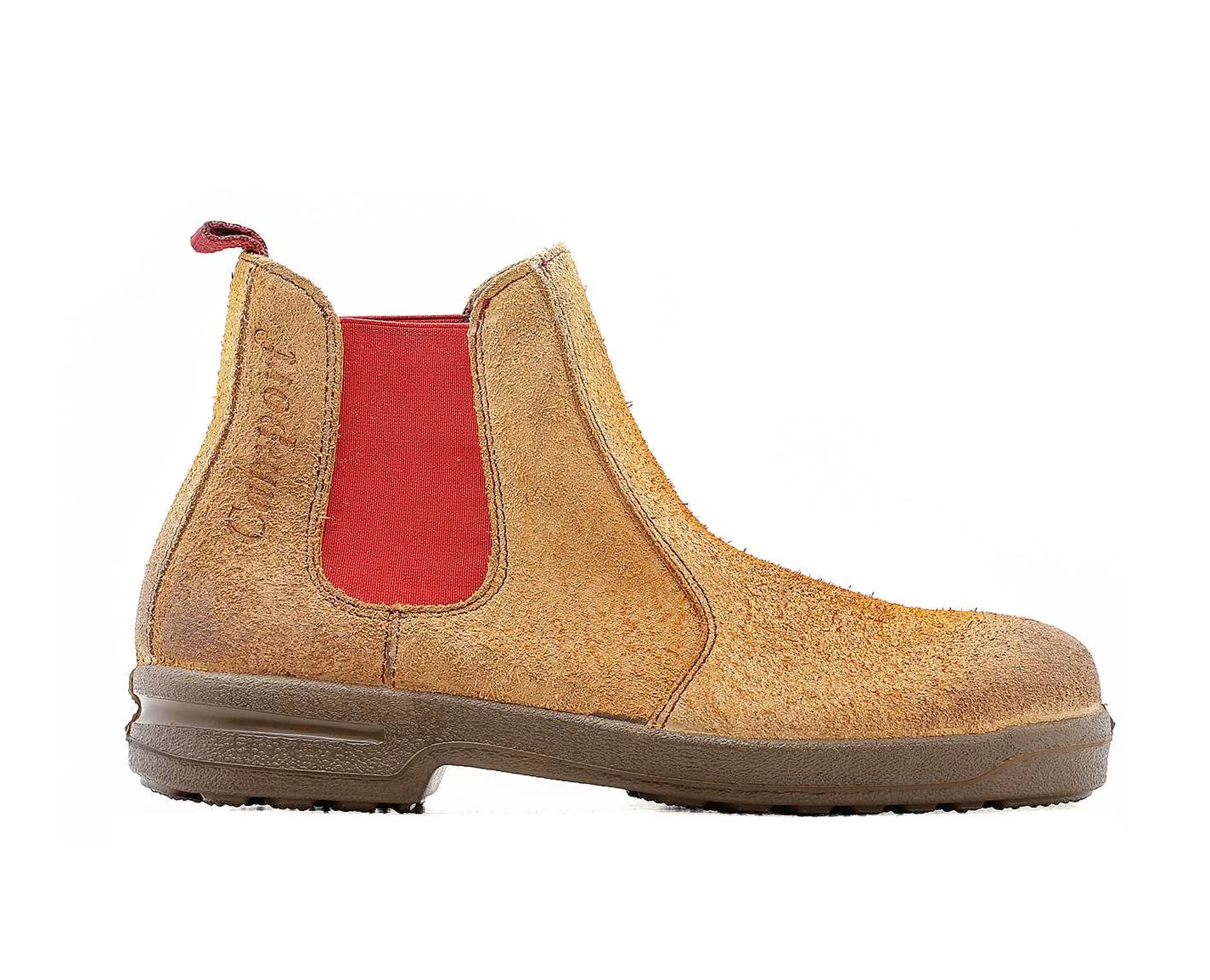 Botas Chelsea^Camport Bota Festival Camel Vermelho