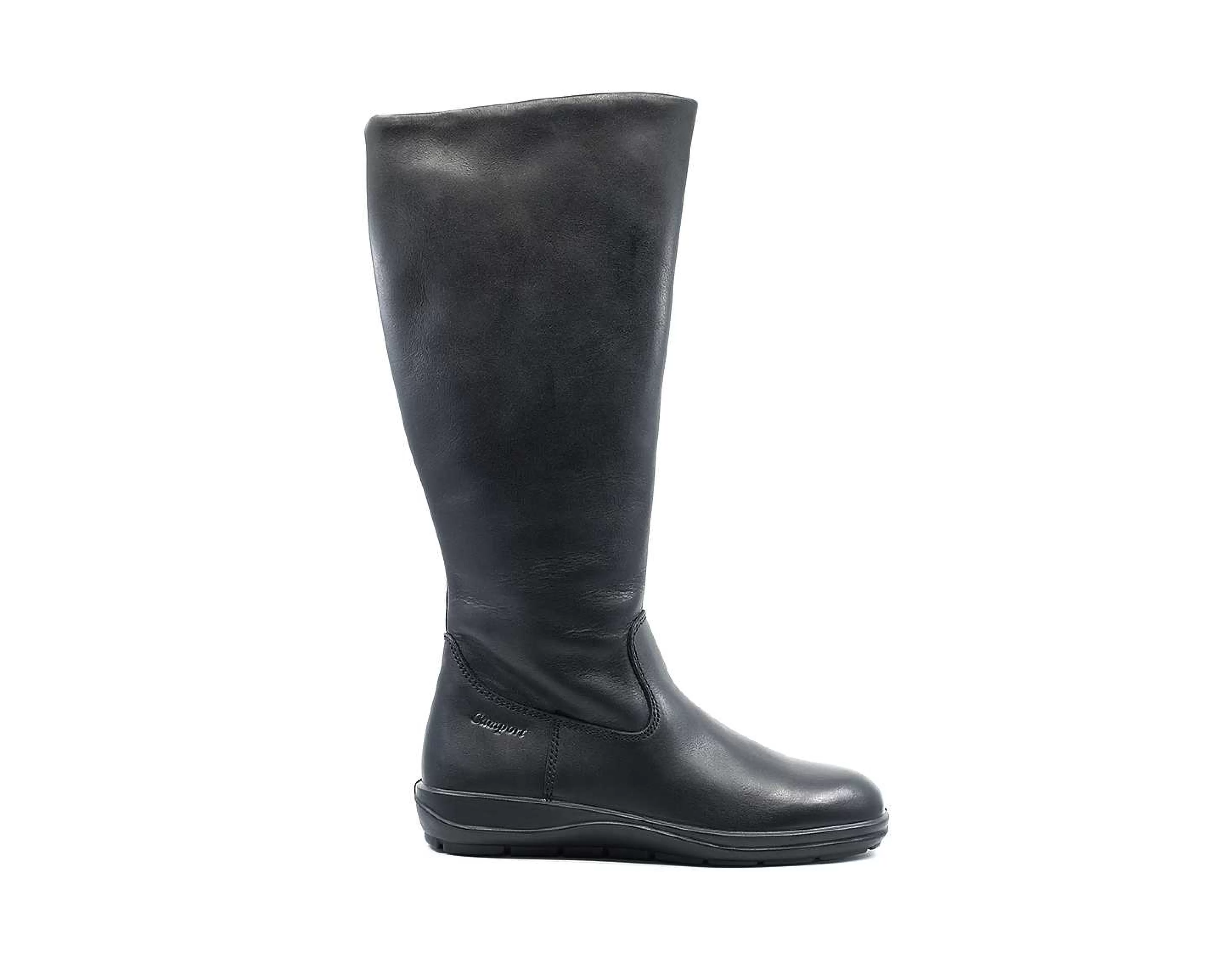 Botas De Cano Alto^Camport Bota Griffe Preto