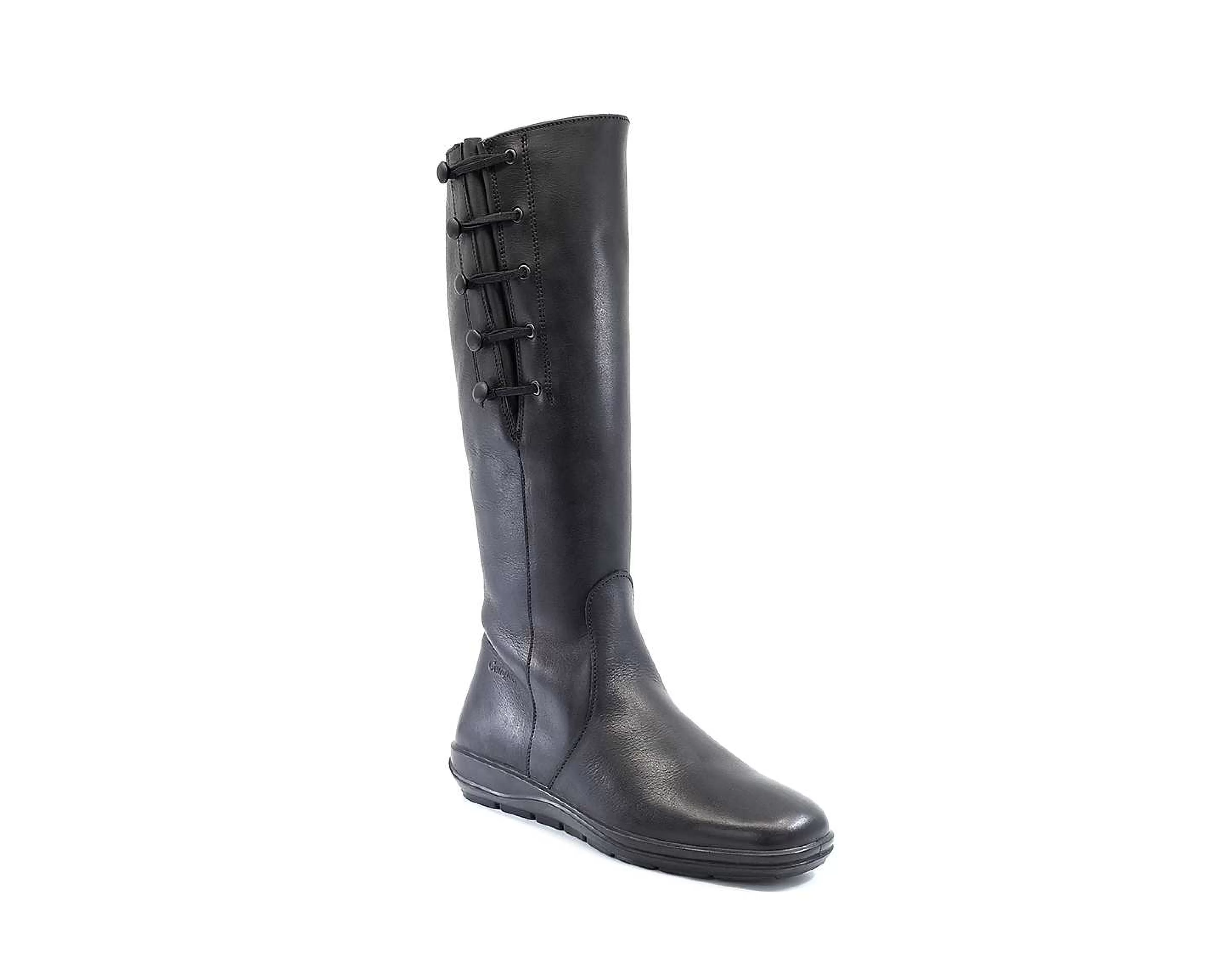 Botas De Cano Alto^Camport Bota Griffe Preto