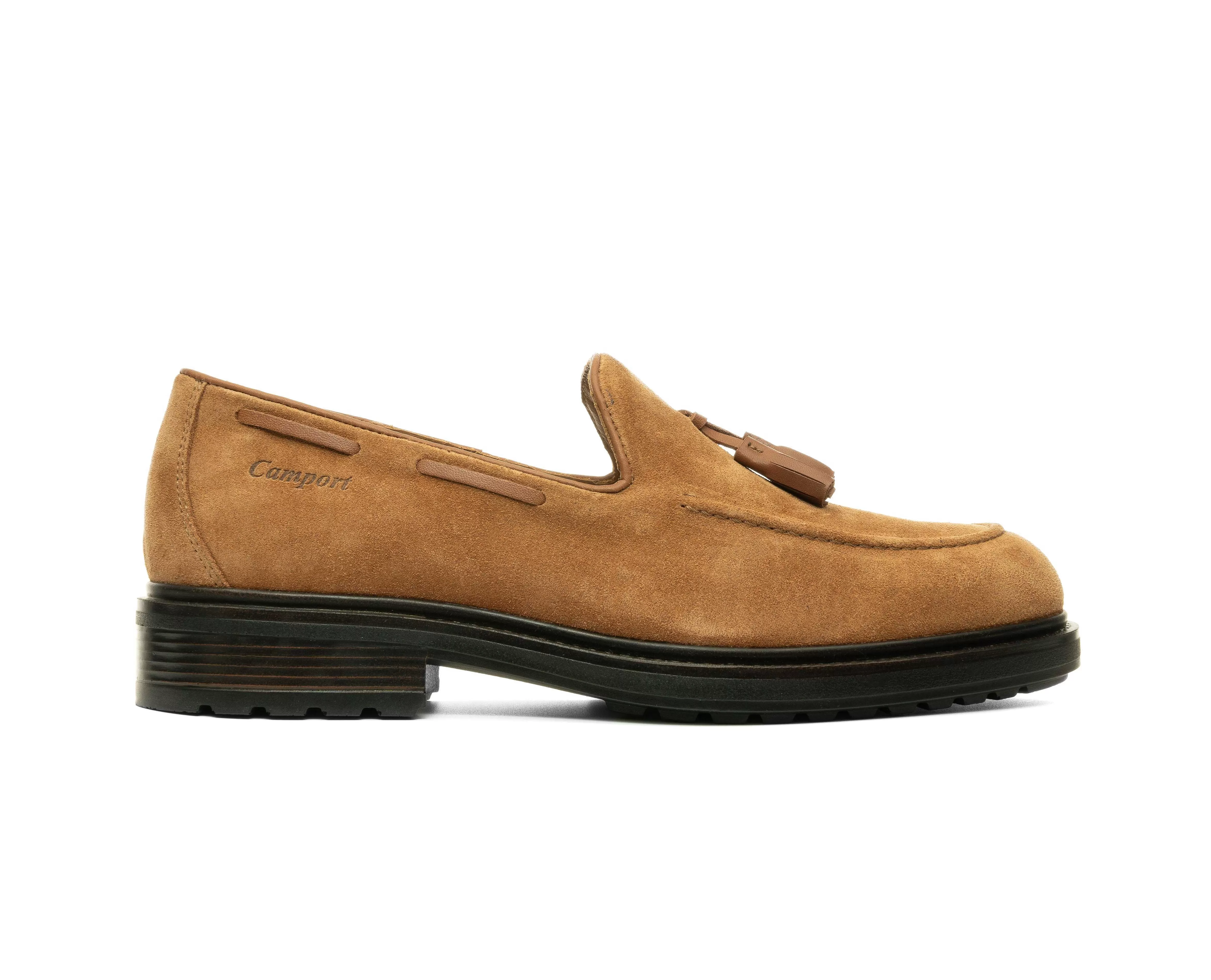 Mocassins^Camport Mocassin Premium Ii Suede Castanho