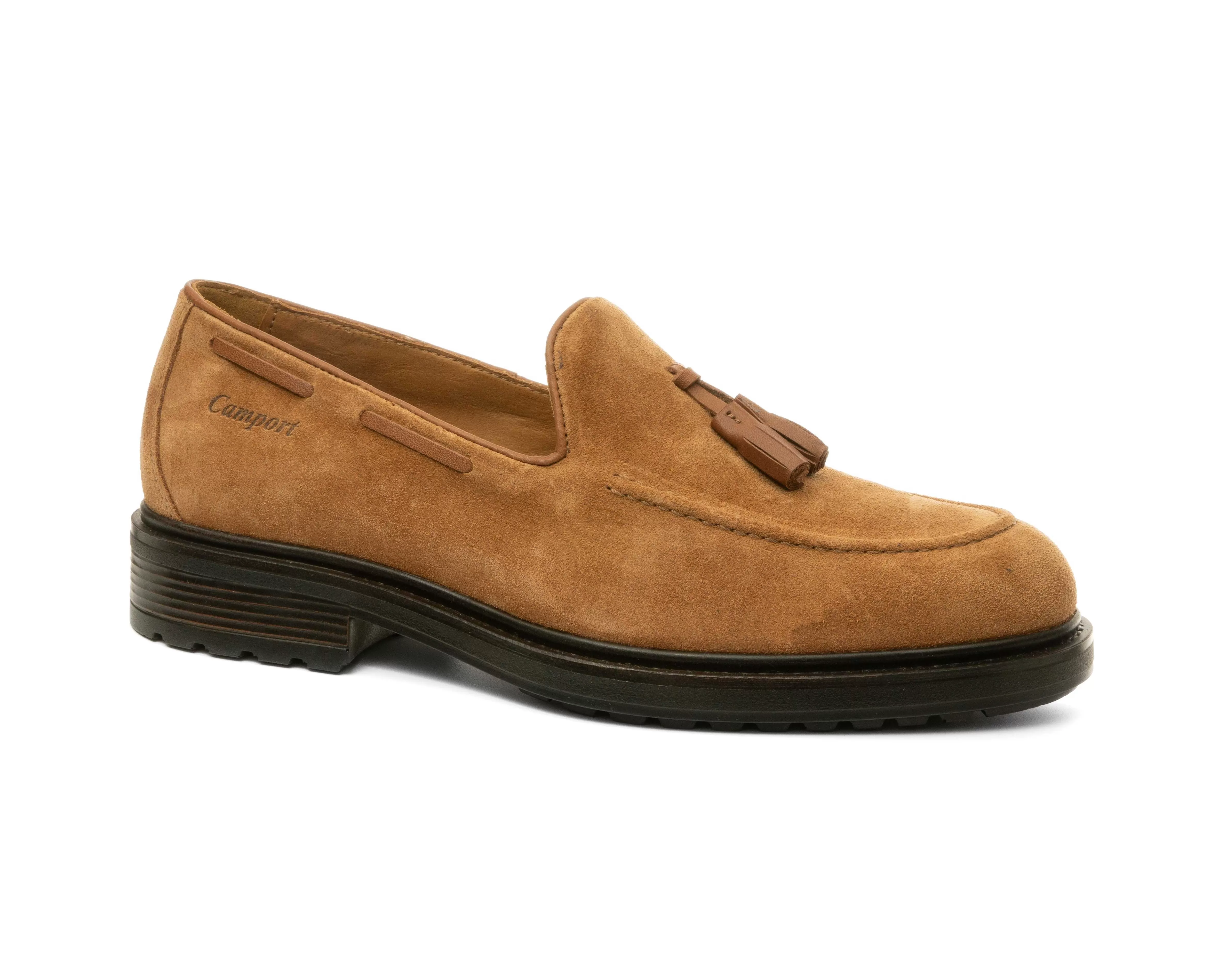 Mocassins^Camport Mocassin Premium Ii Suede Castanho