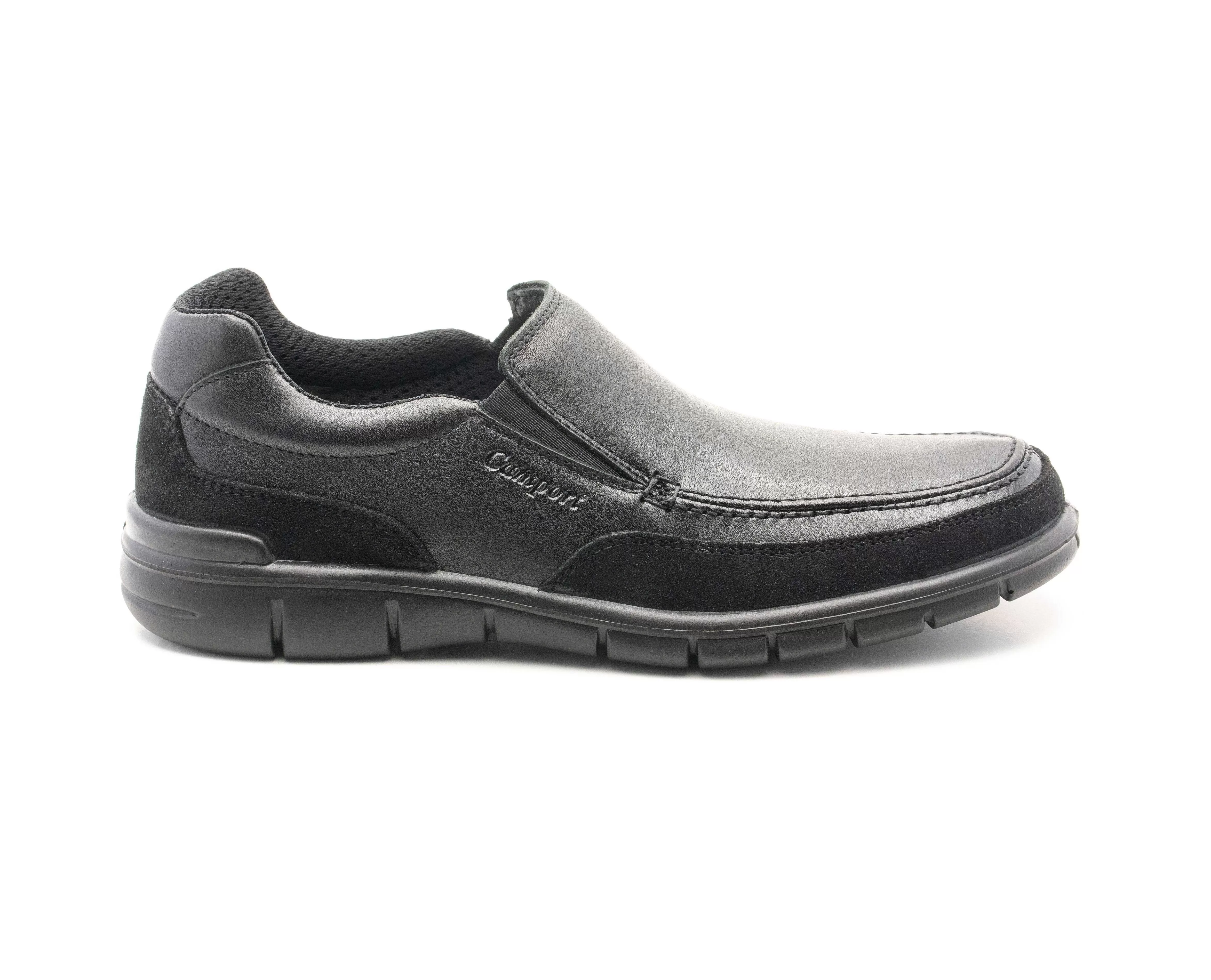 Mocassins^Camport Mocassin Walking Preto