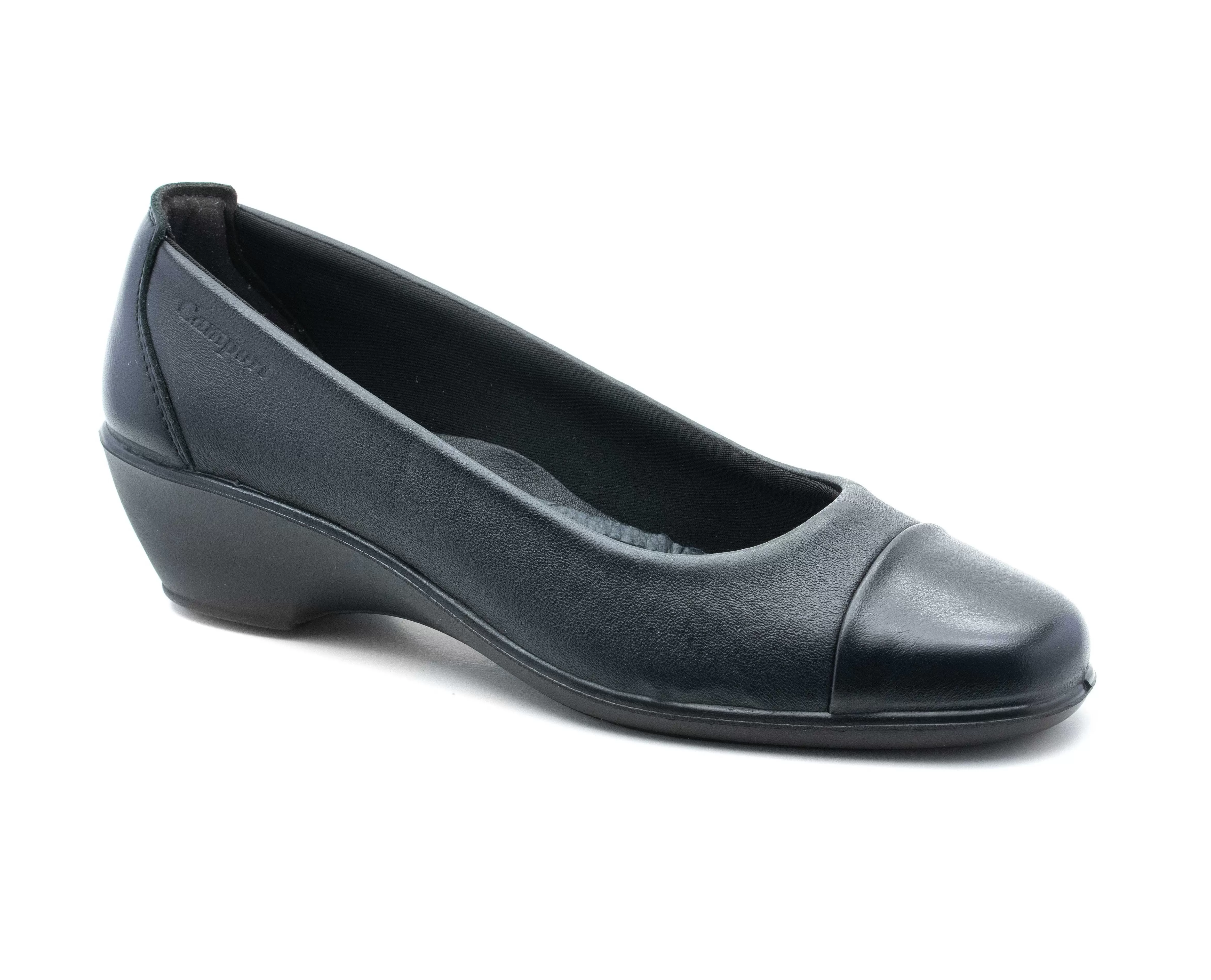 Sapatos^Camport Sapato Dress Code Stretch Preto Midnight