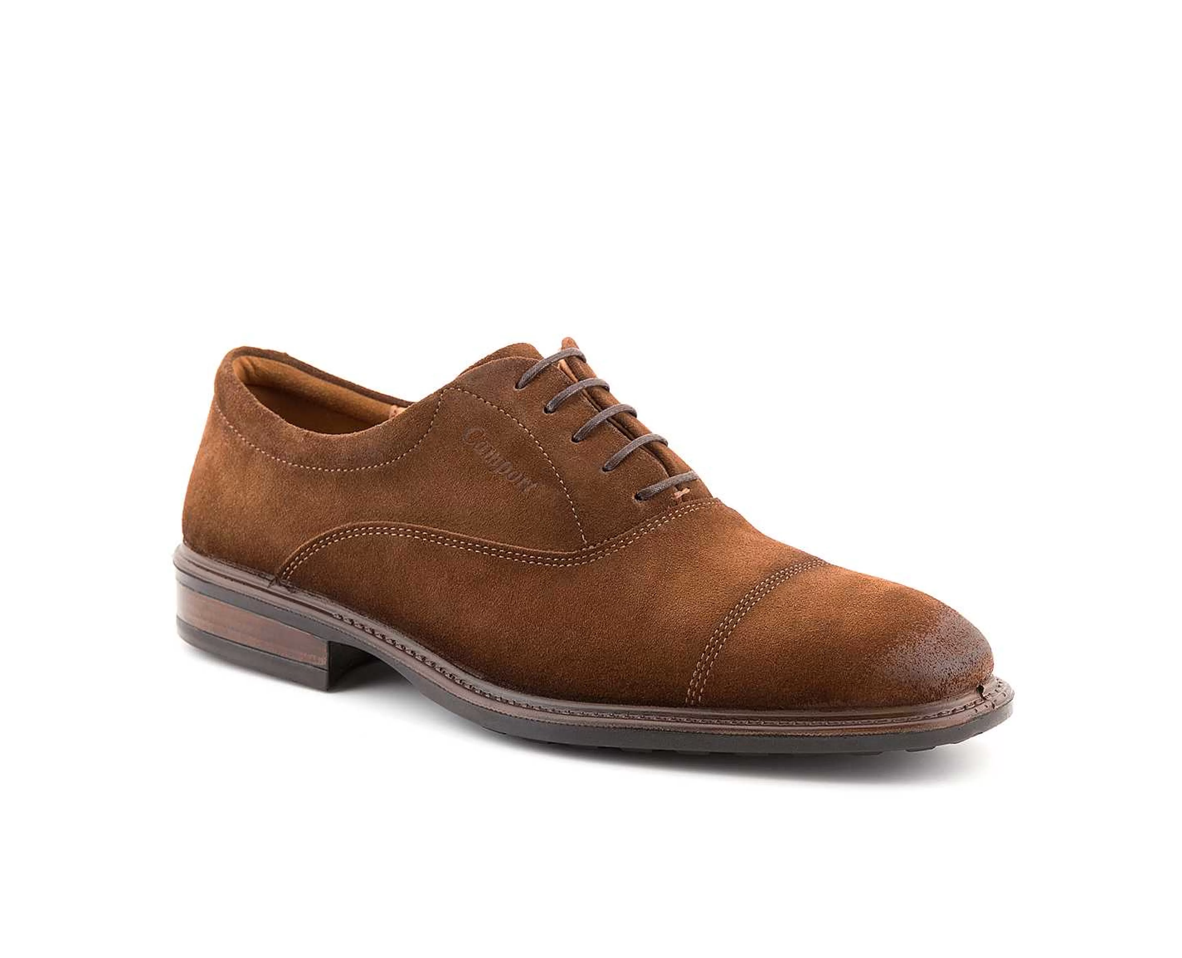 Sapatos^Camport Sapato New Nobleman Castanho Claro