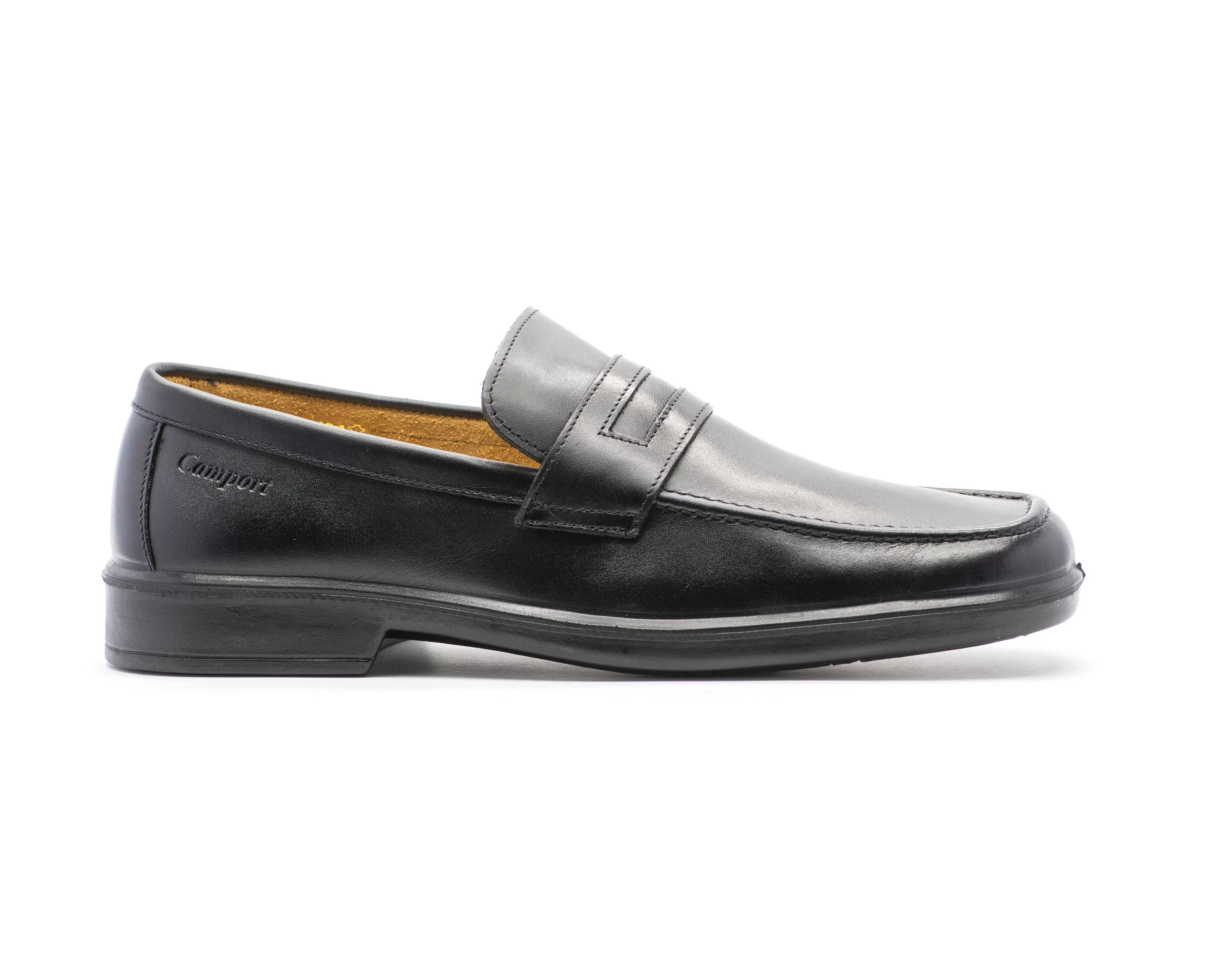 Mocassins^Camport Sapato Profissional Preto