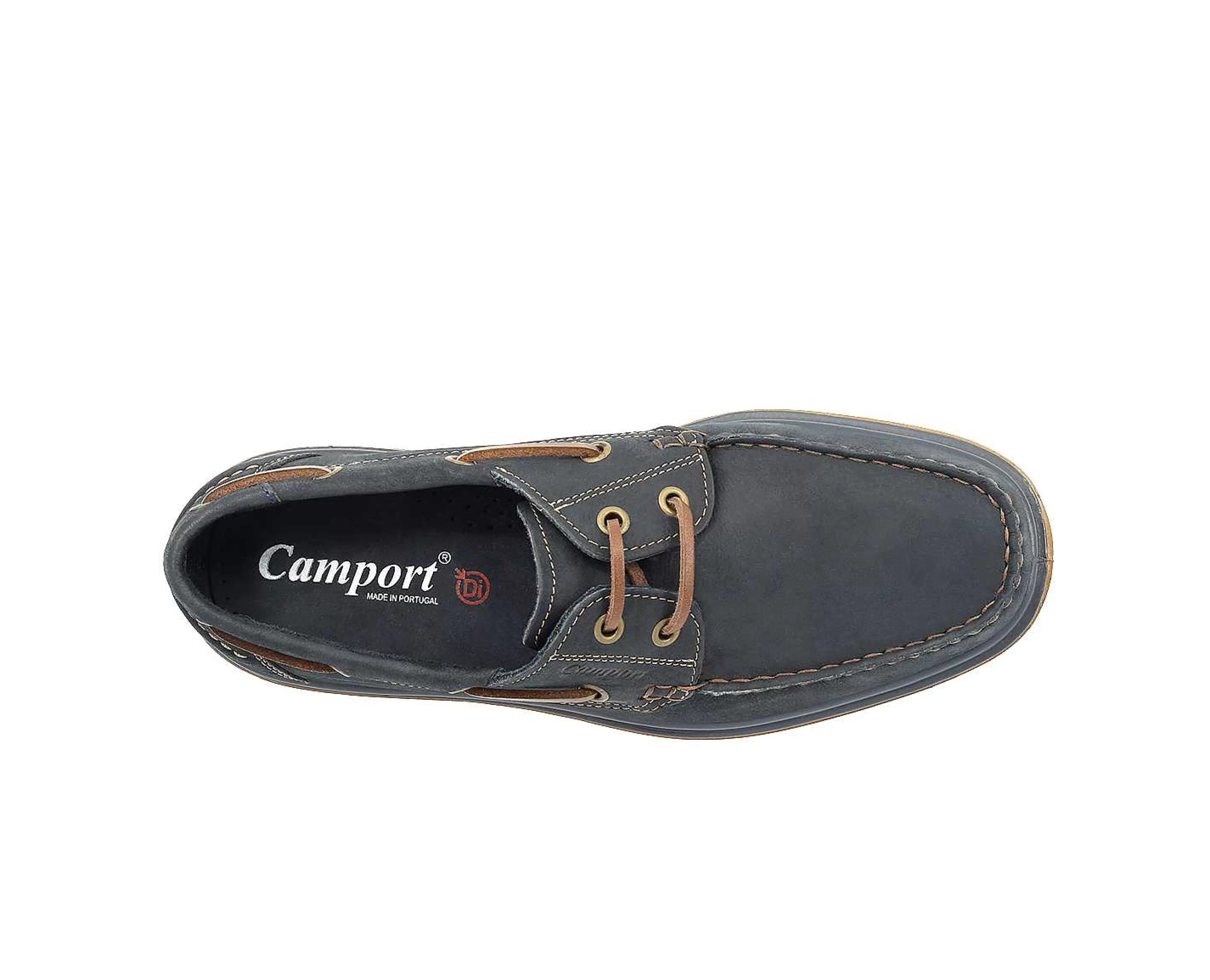 Mais Procurado^Camport Sapato Pu Boat Navy