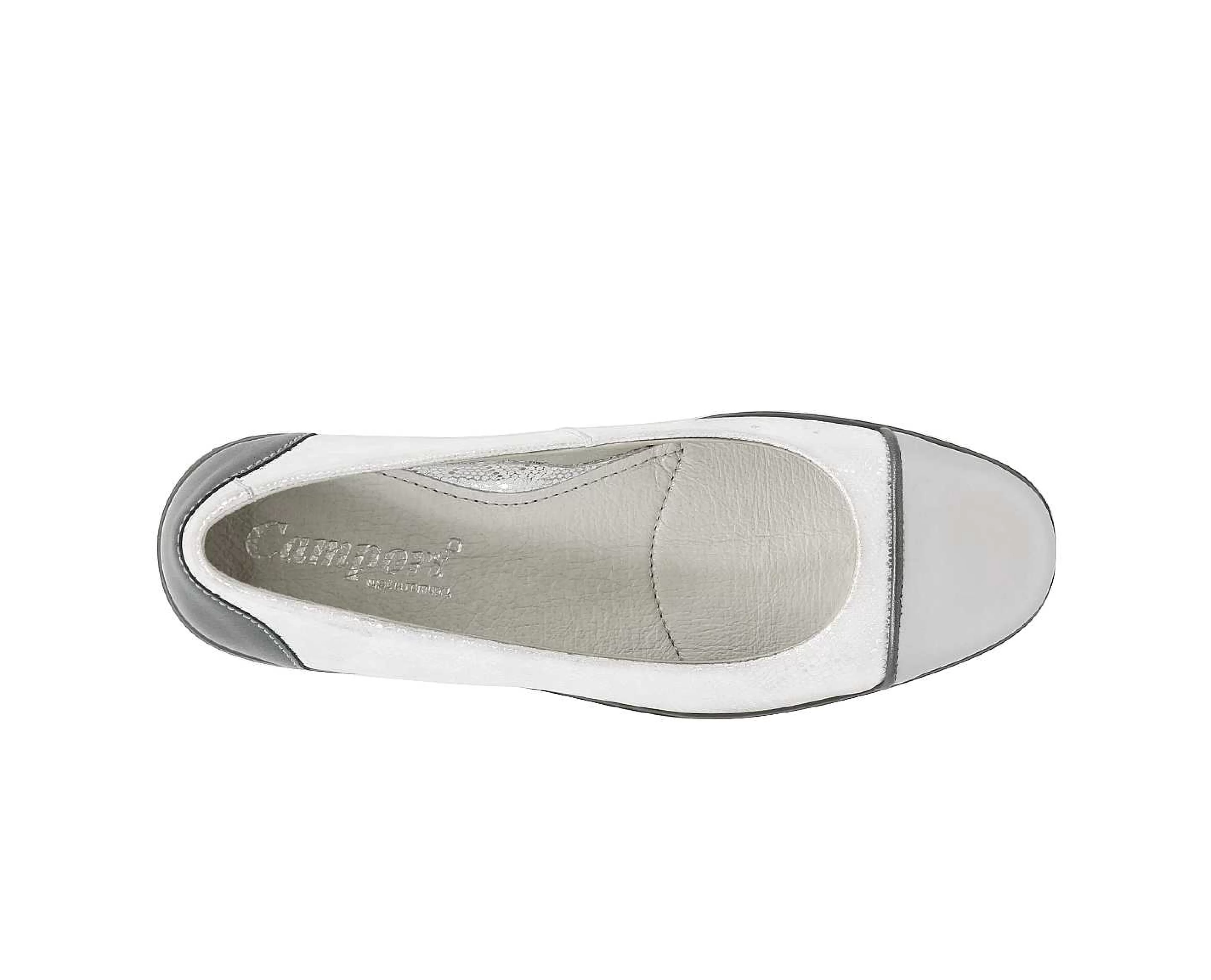 Sapatos^Camport Sapato Silver Cinzento Claro