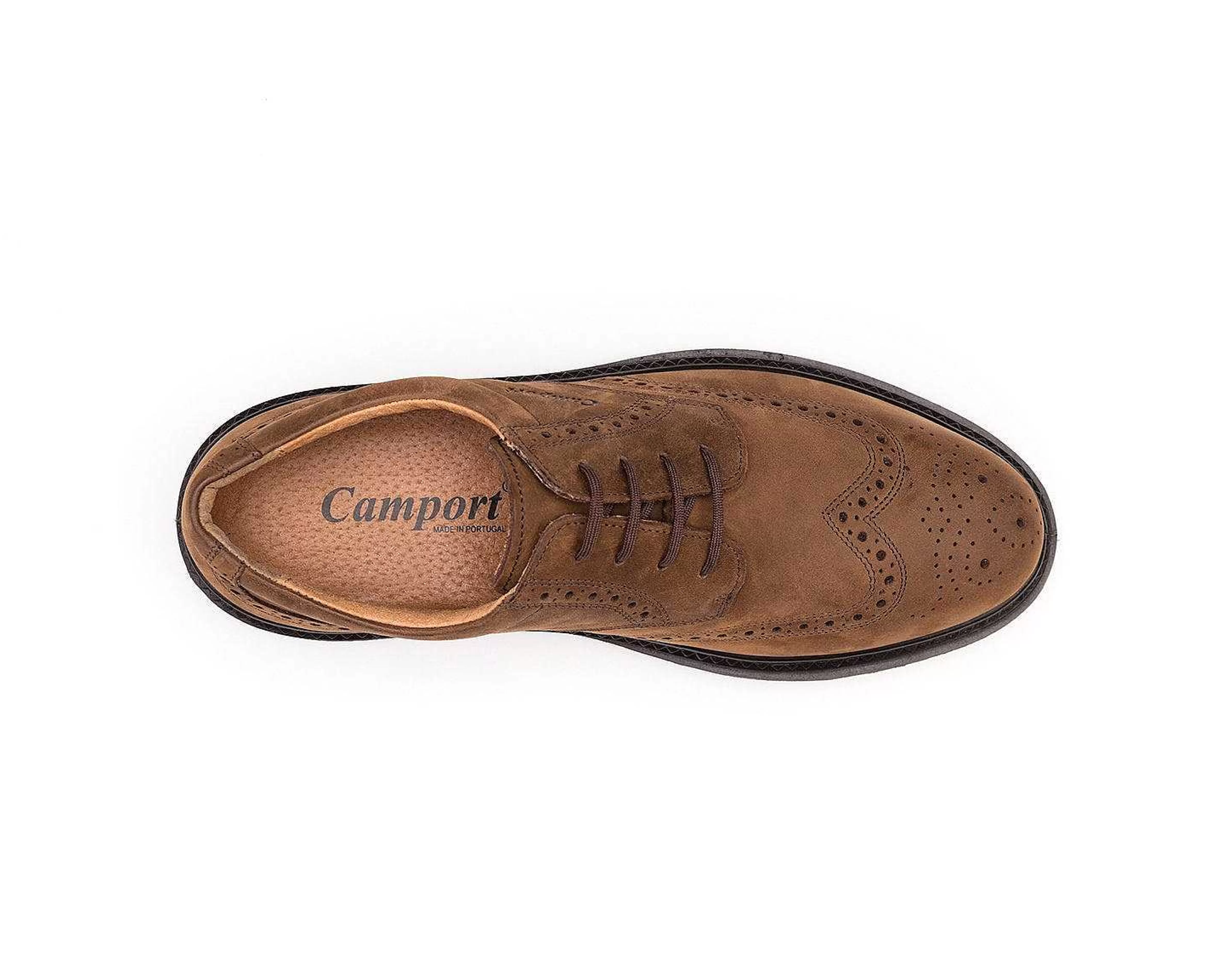 Sapatos^Camport Sapato Timber Castanho